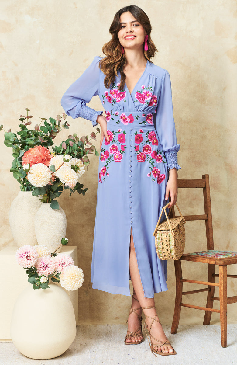 hope and ivy embroidered dress The Isabel
