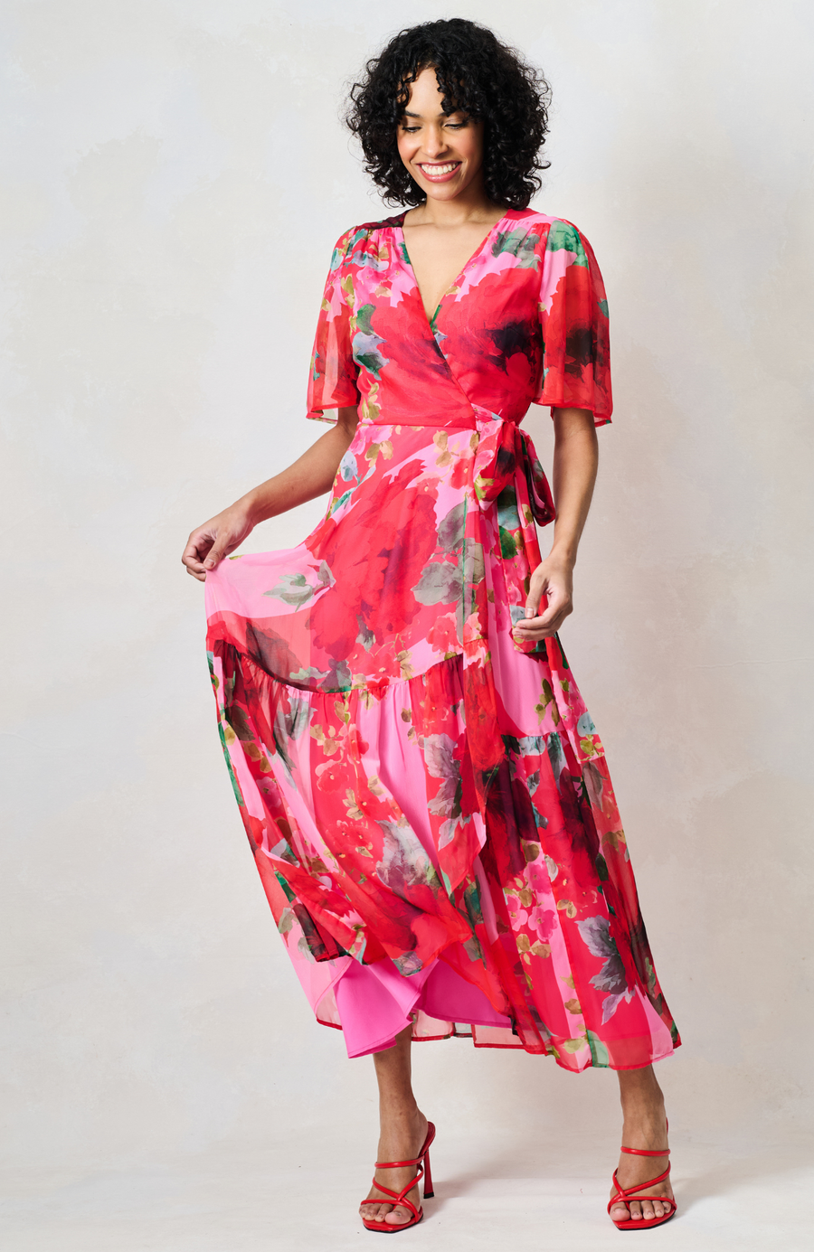 rosanna jersey midi tea dress The – HOPE & IVY 1629