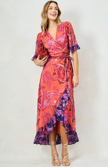 Wrap Dresses  HOPE & IVY | Women's Occasionwear With Beautiful Embroidery  & Prints