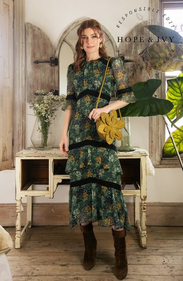 HOPE IVY Women s Occasionwear With Beautiful Embroidery Prints HOPE IVY Women s Occasionwear With Beautiful Embroidery Prints