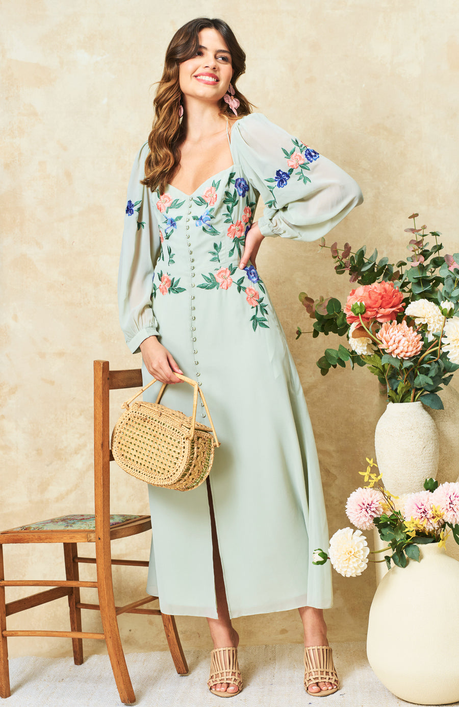 The Gemma HOPE & IVY | Women's Occasionwear With Beautiful Embroidery & Prints The Gemma HOPE & IVY | Women's Occasionwear With Beautiful Embroidery & Prints